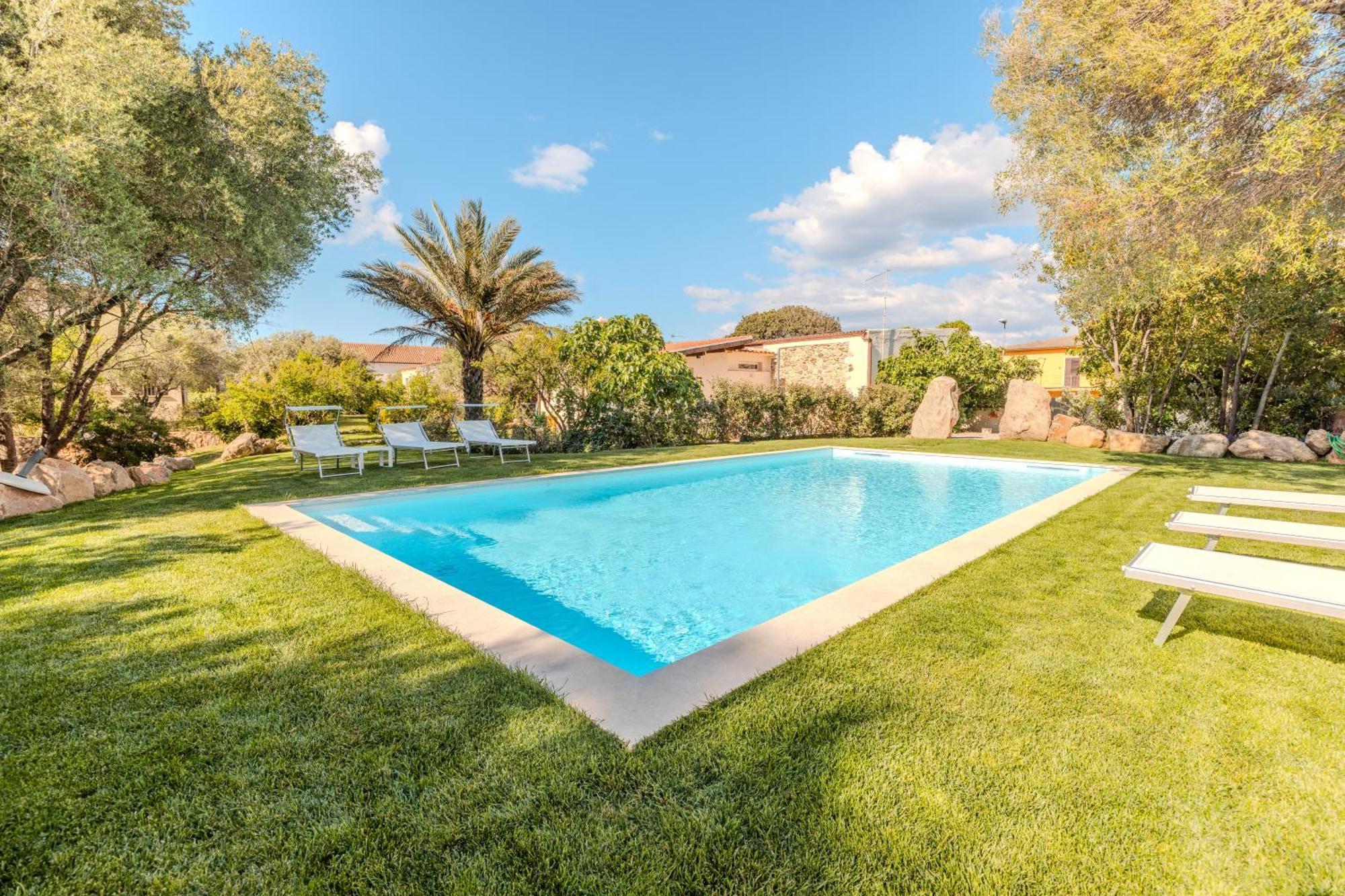Stazzo San Teodoro Il Ginepro Piscina Condivisa Apartment Exterior foto